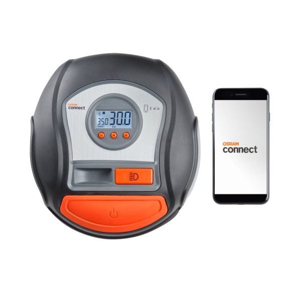Gonfleur de pneus compatible avec OSRAMconnect App - TYREinflate Connect 650 - COMPRESSEURS A AIR OTI -  OSRAM - OTIC650