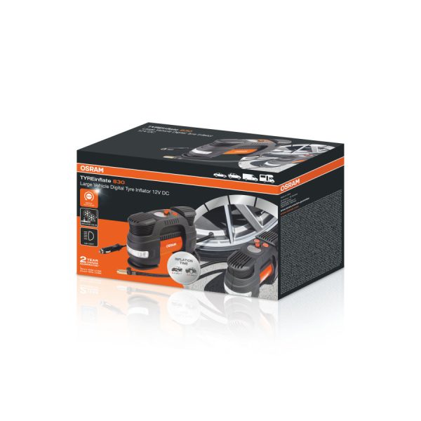 Gonfleur de pneu numérique de grand véhicule - TYREinflate 830 - COMPRESSEURS A AIR OTI - OSRAM - OTI830 – Image 10