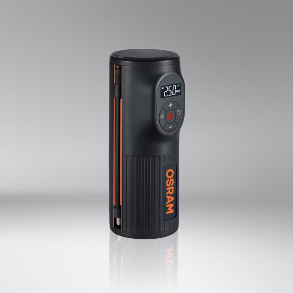 Compresseur pour pneus compact rechargeable - TYREinflate 2000 - COMPRESSEURS A AIR OTI - BOITE : 1 - OSRAM - OTIR2000 – Image 7