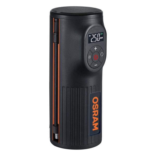 Compresseur pour pneus compact rechargeable - TYREinflate 2000 - COMPRESSEURS A AIR OTI - BOITE : 1 - OSRAM - OTIR2000 – Image 6