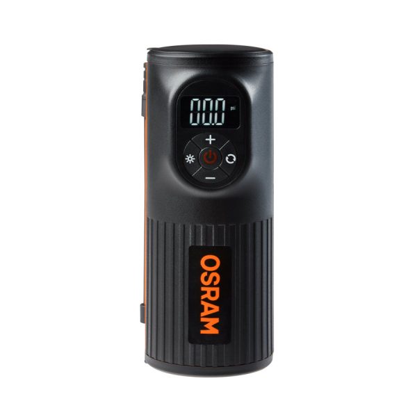 Compresseur pour pneus compact rechargeable - TYREinflate 2000 - COMPRESSEURS A AIR OTI - BOITE : 1 - OSRAM - OTIR2000