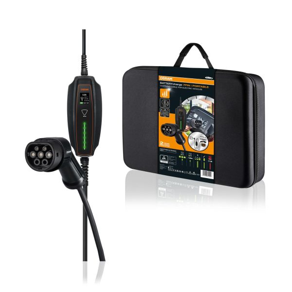 OSRAM Cable de charge véhicule électrique sur alimentation standard 230V TYPE2  - BOITE : 1 - OSRAM - OPC20A05 – Image 6