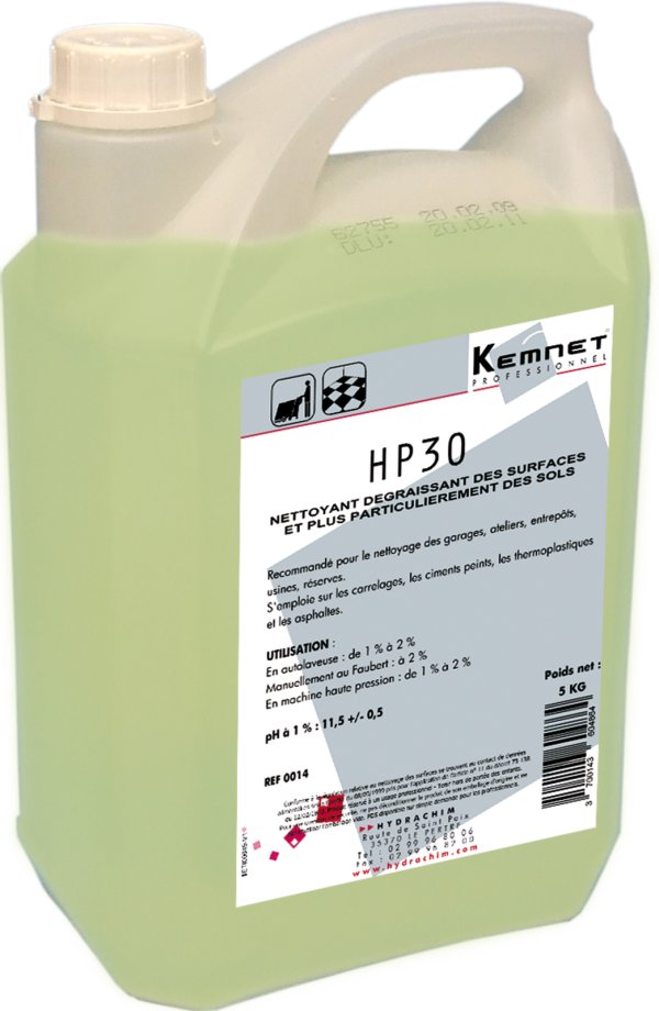 DÉgraissant surfaces concentrÉ hp30 5l - HYDRACHIM - Dégraissants