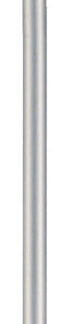 Manche aluminium 1.40m perce diam 23 - DME - Les manches et accessoires