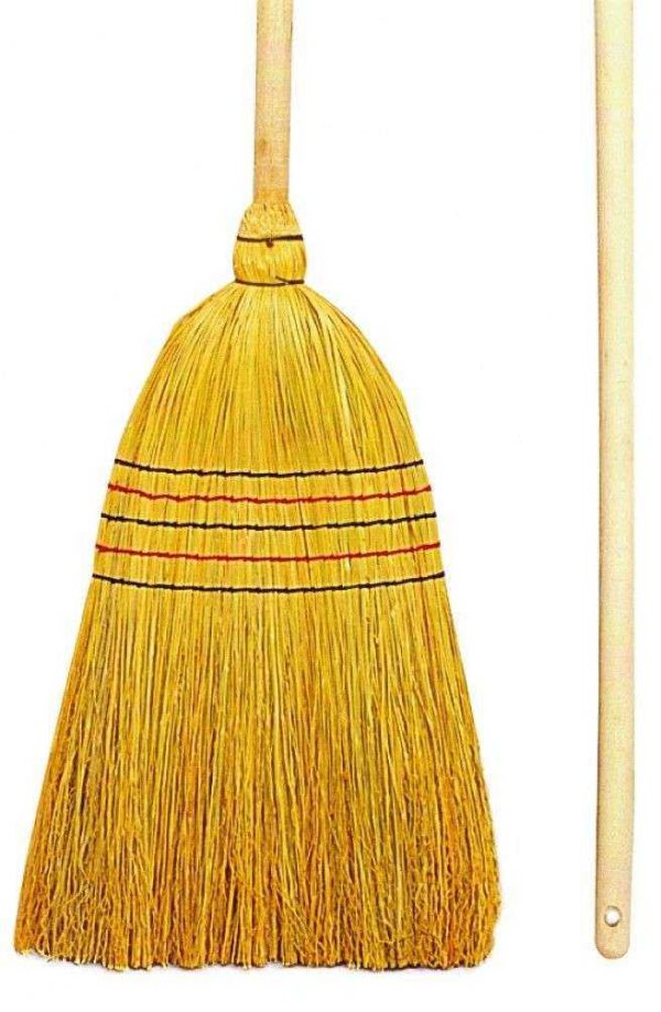 Balai paille de riz 5 fils - THOMAS - Le balayage