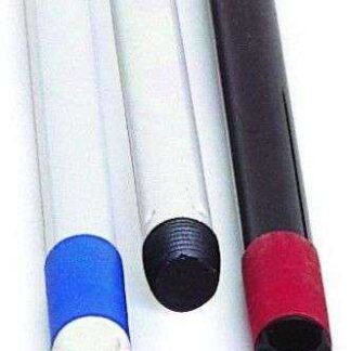 Manche en acier laque 1.30 m - THOMAS - Les manches et accessoires