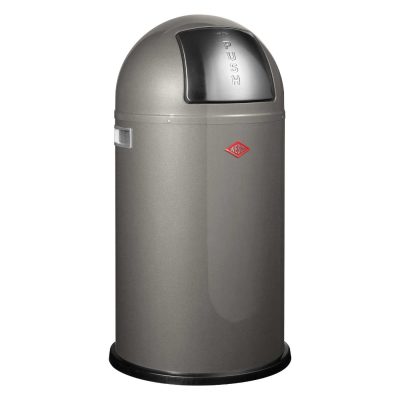 Poubelle 50 litres pushboy - VEPABINS - Poubelles bureaux