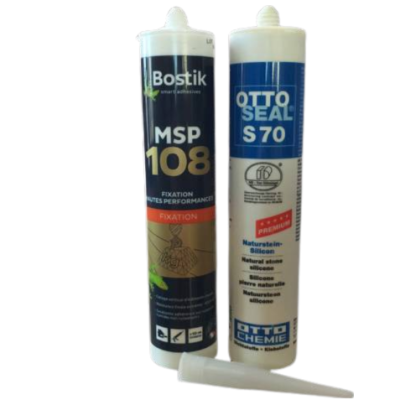 Kit Pose Cuisine et Bain - OTTOSEAL et BOSTIK - Anthracite - C67 - COMPTOIR DES PIERRES