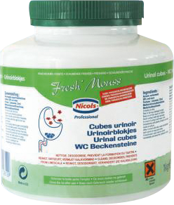 Cube urinoir sans pdb boite de 1kg - PRODIFA - Entretien sanitaire