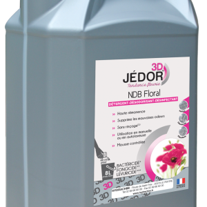 Jedor 3d detergent -le bidon de 5 litres parfum au choix( floral,pamplemousse,citron vert,ambiance) - HYDRACHIM - Détergents sol
