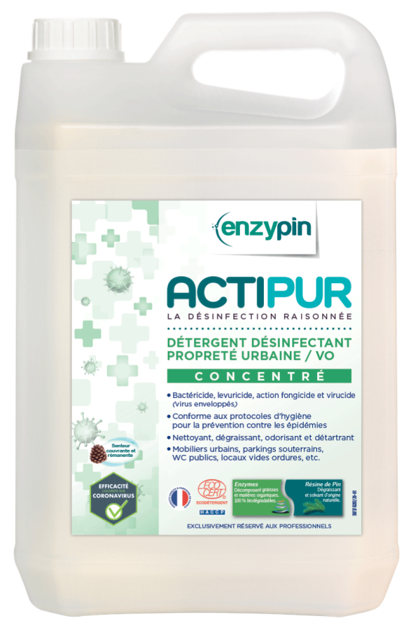 Actipur propretÉ urbaine / vo bidon 5l - LE VRAI PROFESSIONNEL - Surodorant & nettoyant VO