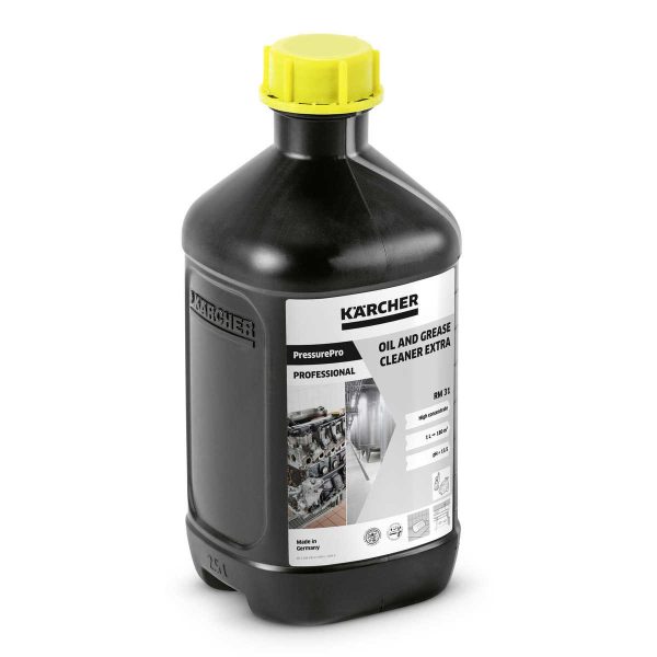 Rm31asf detergent degraissant concentre les 4 bidons de2.5l - KARCHER - détergent vehicule
