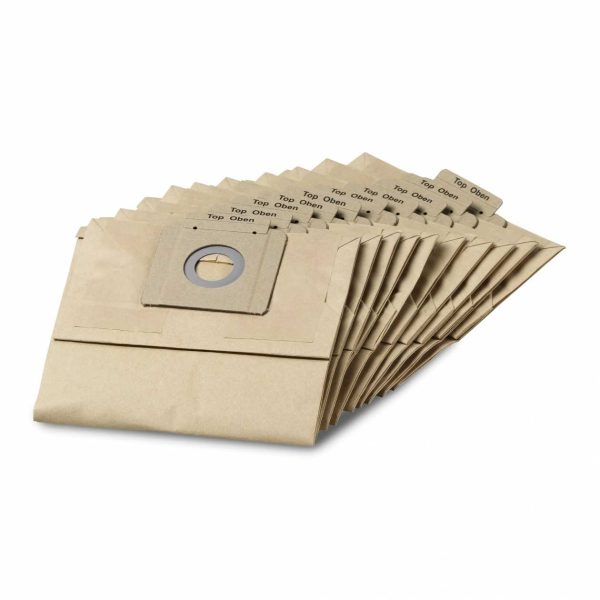 Filtre papier double pour aspirateur karcher t12/1 le lot de 10 - KARCHER - Sacs papier