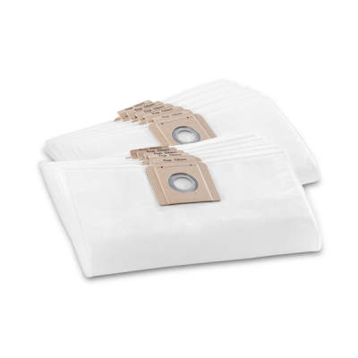 Karcher-lot de 10 sacs non tissé aspirateurs pour t7/1 t10/1 t9/1bp pack - KARCHER - Sacs papier