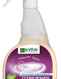 Clean power - detachant ultra puissant - 750 ml - LE VRAI PROFESSIONNEL - Nettoyant multi-surfaces