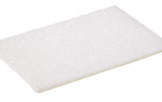 Tampon abrasif blanc 15x23cm lot de 10 - TAMPEL - Equipement Sanitaire