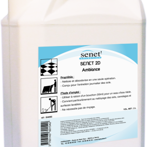Detergent 2 d senet parfum au choix le bidon de 5 litres ( lavande, fraise, citron vert, ambiance, floral) - HYDRACHIM - Détergents sol