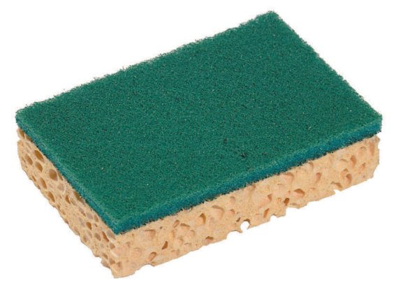 Tampon sur eponge vert spontex le lot de 10 ( gm ) - MAPA SPONTEX - Eponge et recurant