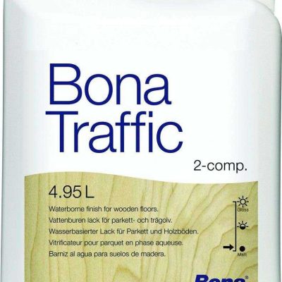 Vitrificateur bona traffic satine le bidon de 4.95litres - BONA - Entretien et traitement des parquets