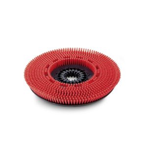 Brosse nylon rouge d.430mm - KARCHER - Accessoires autolaveuses