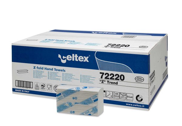 Essuie mains plies z enchevêtrés le colis de 3750 feuilles - CELTEX - Essuie mains et distributeur