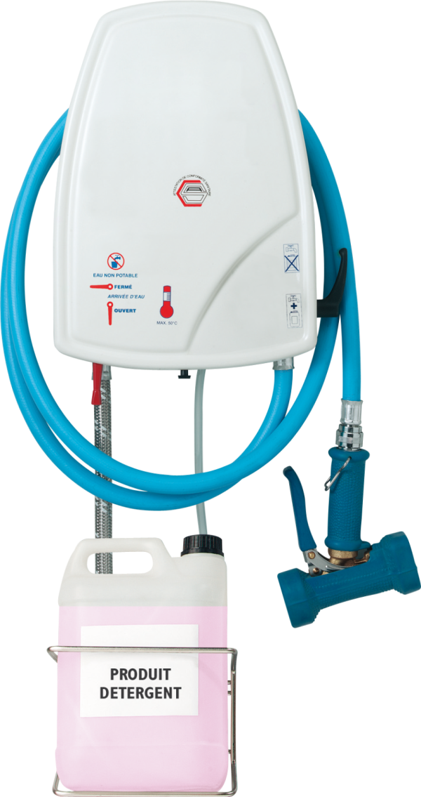 Centrale de nettoyage et de desinfection seko prowash 1 produit flexible de 10 métres ou sans accessoires - SEKO - centrale de nettoyage