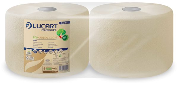Bobine chamois 1000 formats le colis de 2 - LUCART - Essuie mains et distributeur