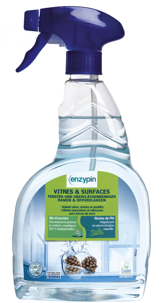 Enzypin vitres et surfaces / pulve 750ml - LE VRAI PROFESSIONNEL - Nettoyage vitres