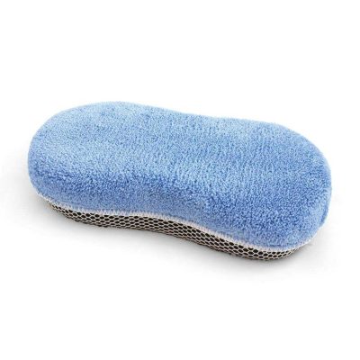 Eponge micro-fibre (bleu) - DEWITTE - Nettoyage voitures