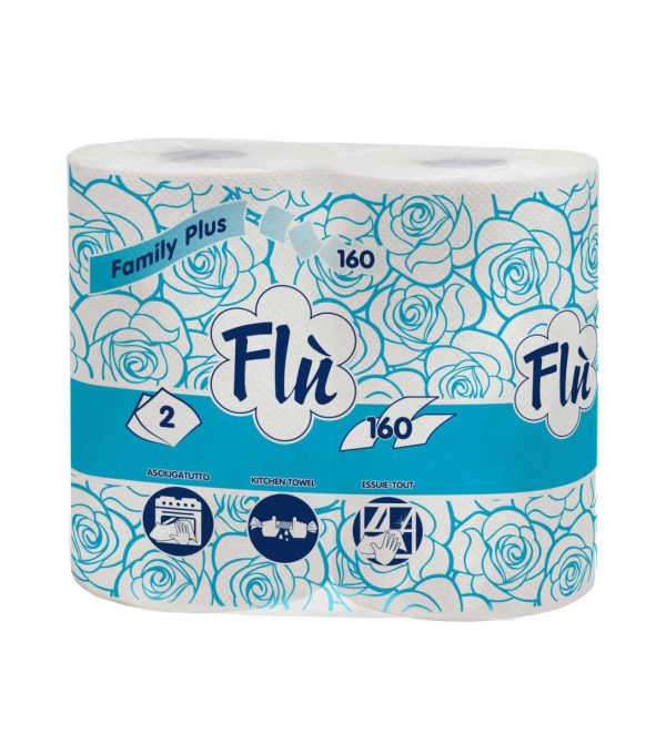 Essuie tout menager 80 feuilles/ lot de 40 rouleaux - CELTEX - Essuie Tout