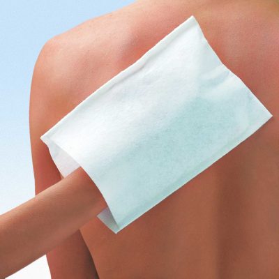 Gant de toilette viscose blanc / lot de 1000 - PROMOSAC - Gants