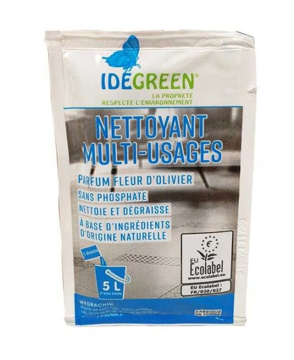 Idegreen nettoyant multi-usages/ carton de 250 dosettes de 20ml - HYDRACHIM - Détergents sol