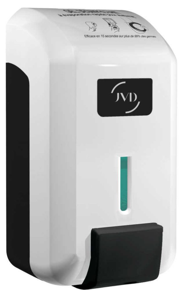 Distributeur de savon mousse 700 ml - cleanline (blanc) - JVD - Distributeurs de savon