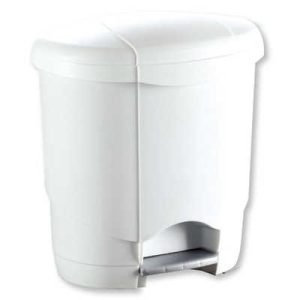 Poubelle a pédale plastique - TAMPEL - Poubelle à pédale