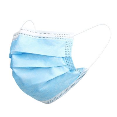 Lot de 50 masques 3 plis filtration 95% **en stock** - PROMOSAC - Masque ffp2 & Chirurgicaux de protection Covid-19