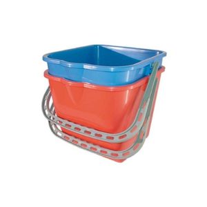 Seau polyethylene capacite 15l rouge - DME - Les seaux