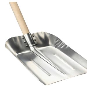 Pelle a neige manche en bois - TAMPEL - Sel de déneigement