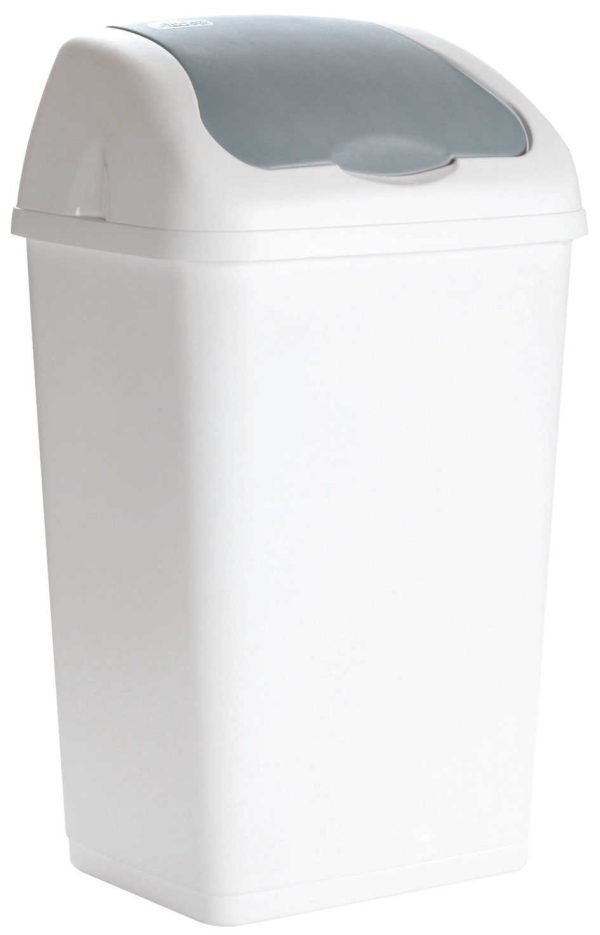 Poubelle basculante 18 litres - TAMPEL - Poubelles bureaux