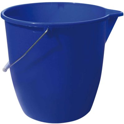 Seau plastique rond à bec 12 litres - TAMPEL - Les seaux