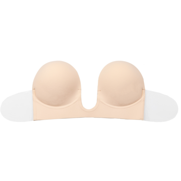 BYE-BRA - SOUTIEN-GORGE SANS POIGNÉES BEIGE BONNET C - – Image 5
