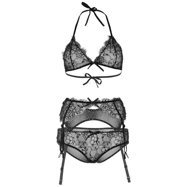 LEG AVENUE - ENSEMBLE TROIS PIÈCES BRILLANT M - – Image 4