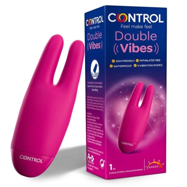 CONTROL - STIMULATEUR DOUBLE VIBES -