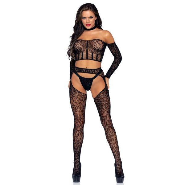 LEG AVENUE - ENSEMBLE TROIS PIÈCES TAILLE UNIQUE - – Image 2