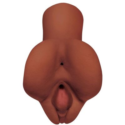 PDX PLUS - MASTURBATEUR DOUBLE MARRON CHOISISSEZ VOTRE PLAISIR -