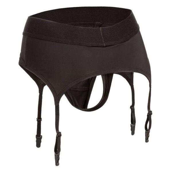 CALIFORNIA EXOTICS - BOUNDLESS STRING AVEC JARRETIÈRE S/M -