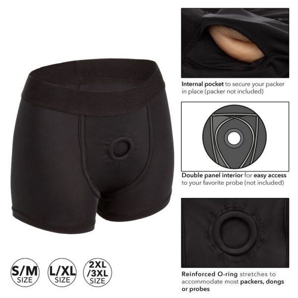 CALIFORNIA EXOTICS - HARNAIS STYLE BOXER S/M - – Image 4