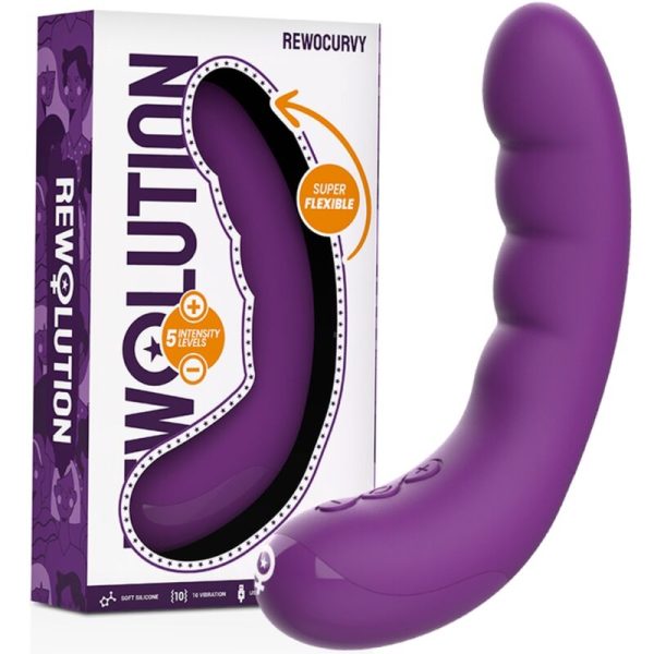 REWOLUTION - REWOCURVY VIBRATEUR FLEXIBLE RECHARGEABLE - – Image 3
