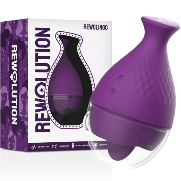 REWOLUTION - REWOLINGO VIBRATEUR AVEC LANGUE - – Image 3