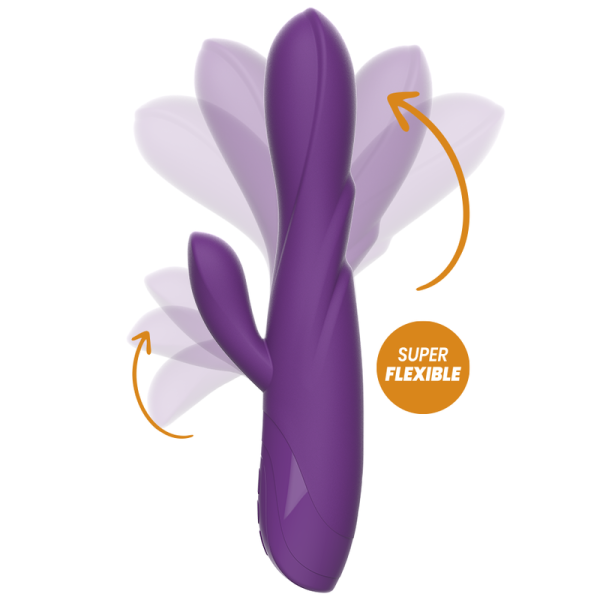 REWOLUTION - REWORABBIT VIBRATEUR FLEXIBLE AVEC LAPIN - – Image 2
