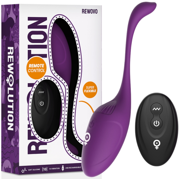 REWOLUTION - REWOVO TÉLÉCOMMANDE VIBRATEUR  OEUFS - – Image 3